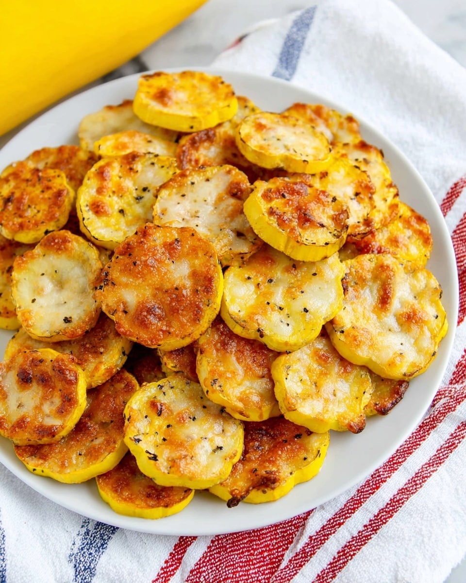 Parmesan Baked Yellow Squash Recipe - Recipe Image