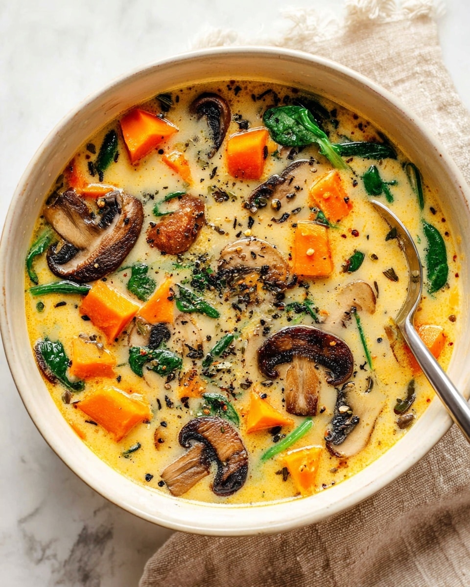 Cozy Autumn Wild Rice Soup Recipe - Recipe Image