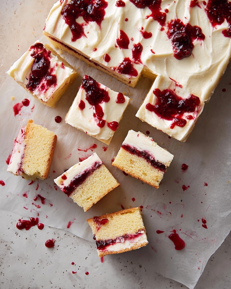 Vampire Poke Cake Recipe - Recipe Image