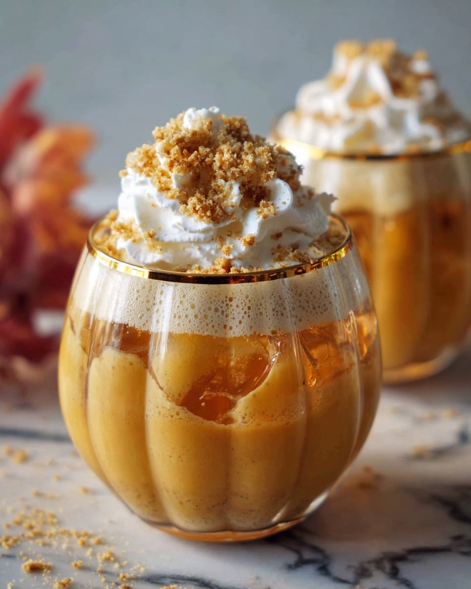 Vegan Pumpkin Pie Mocktail Recipe - Recipe Image