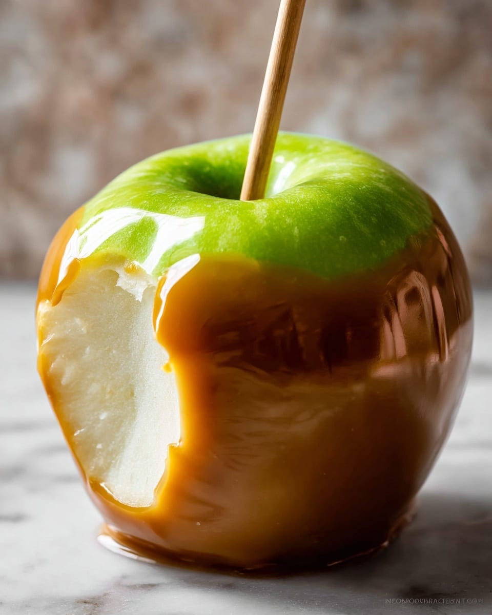 Homemade Caramel Apples Recipe - Recipe Image