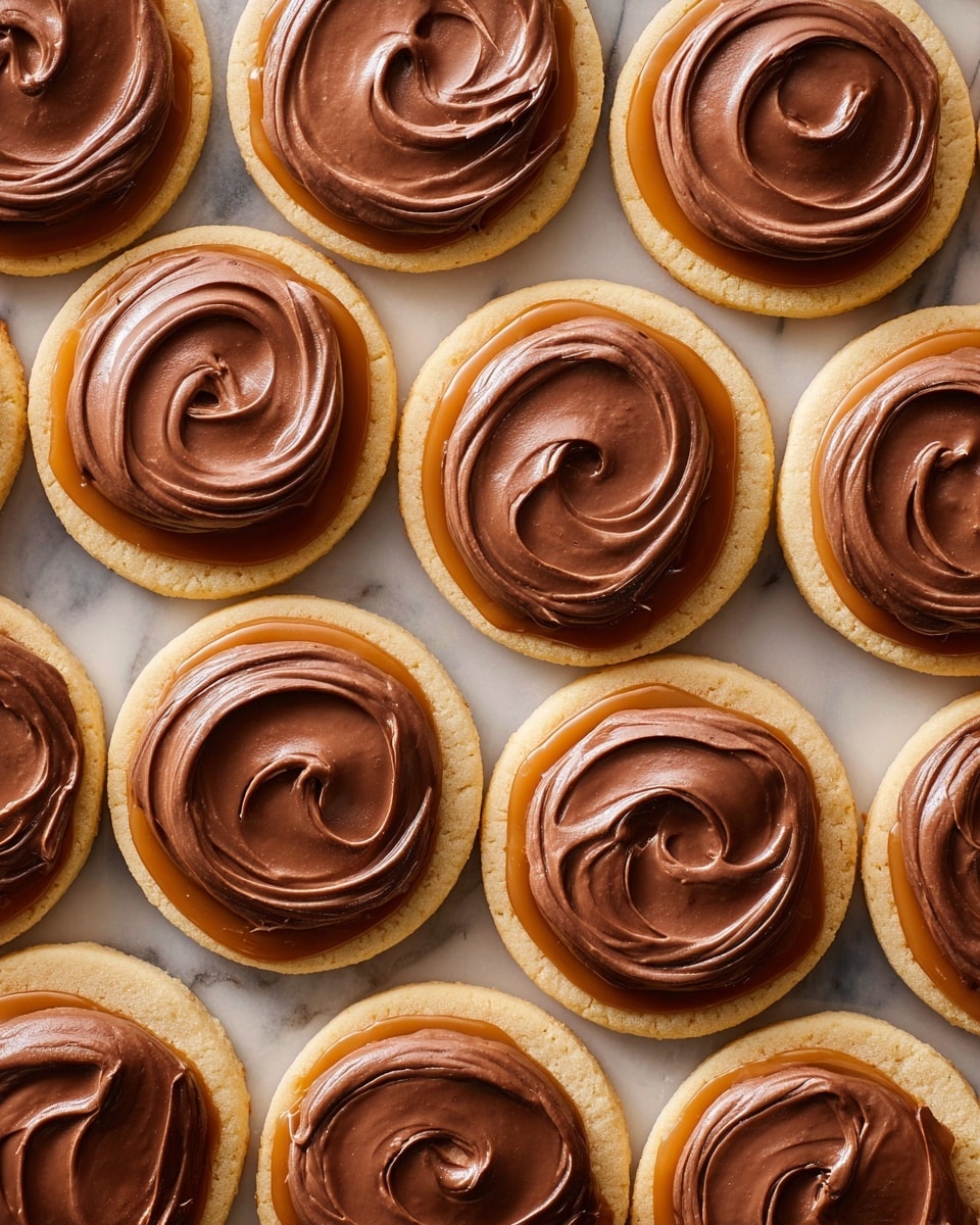 Twix Cookies Recipe - Recipe Image
