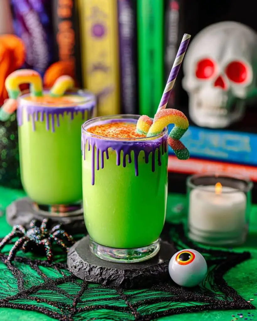 Goosebumps Green Halloween Punch Recipe