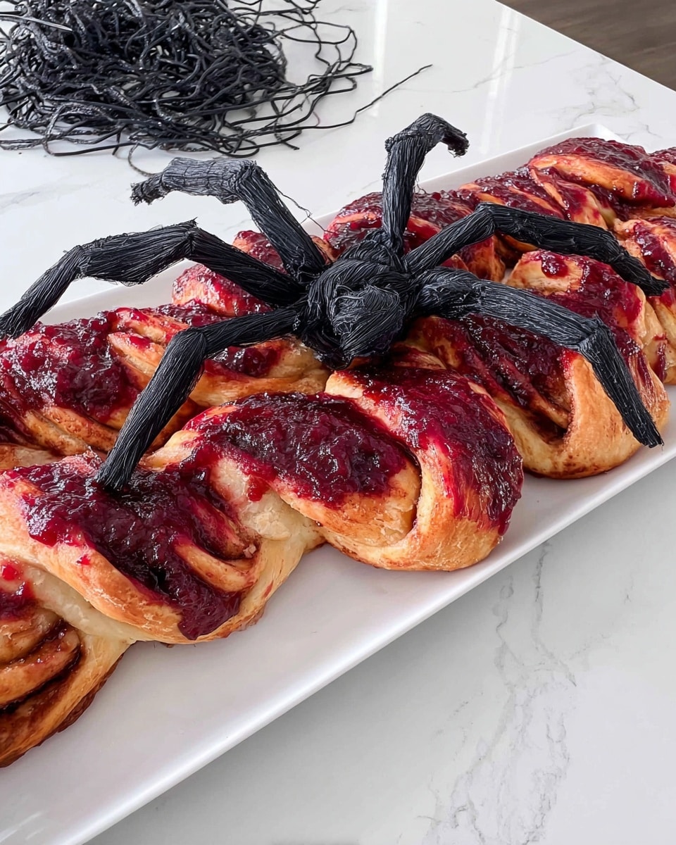 Creepy Intestines Halloween Appetizer Recipe - Recipe Image