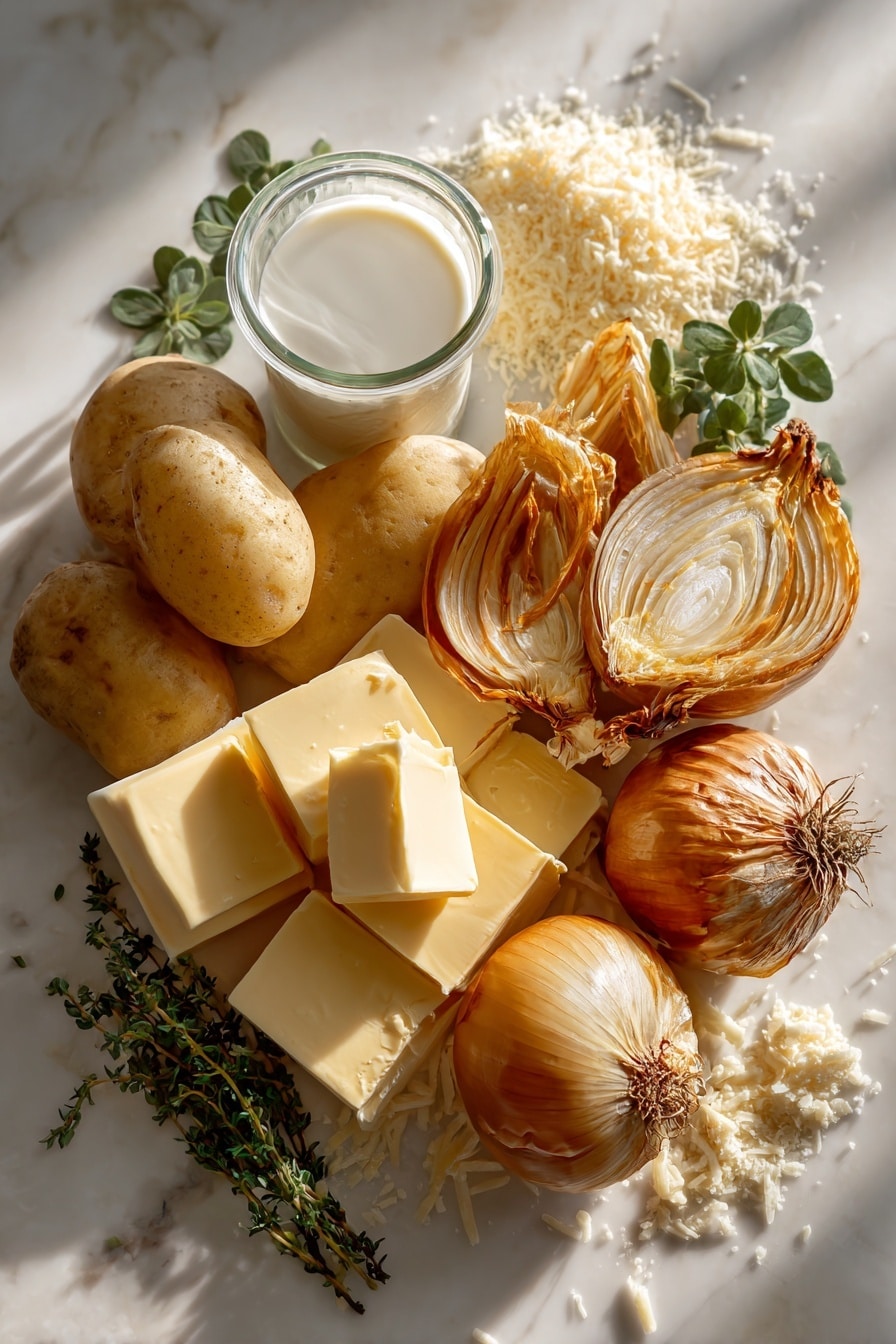 French Onion Mashed Potatoes Recipe - Ingredients