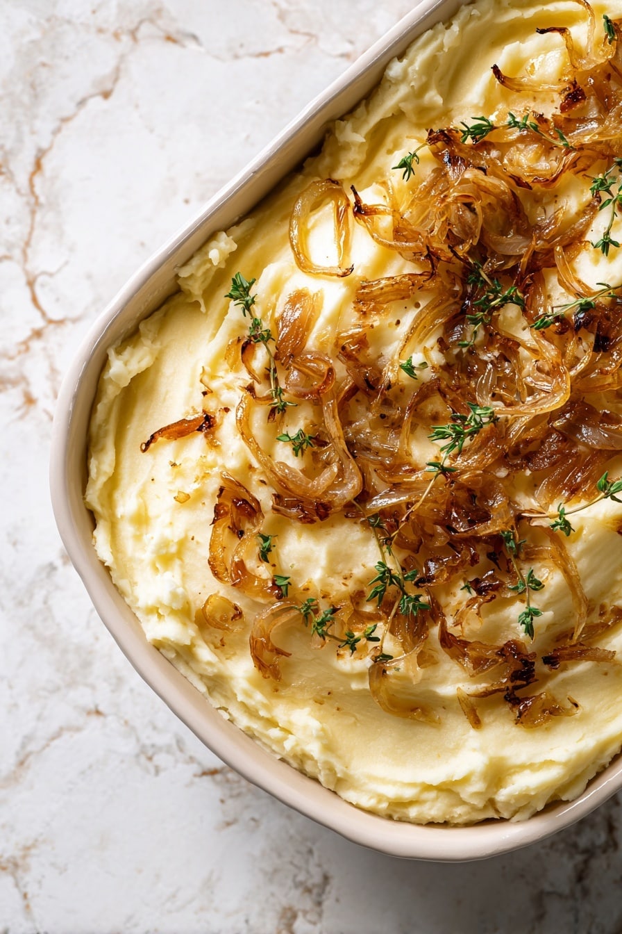 French Onion Mashed Potatoes Recipe - Recipe Step