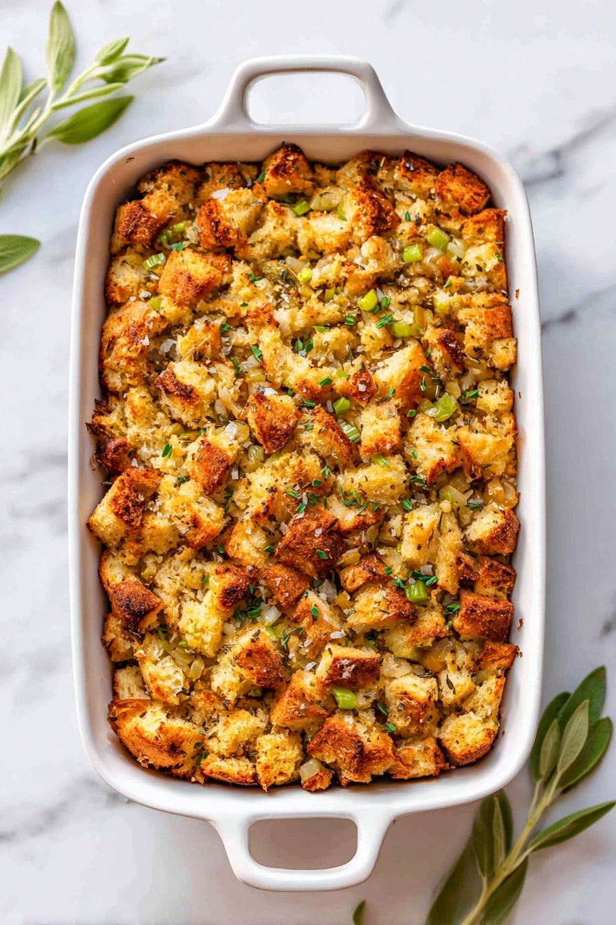 Our Favorite Buttery Herb Stuffing Recipe - Recipe Step