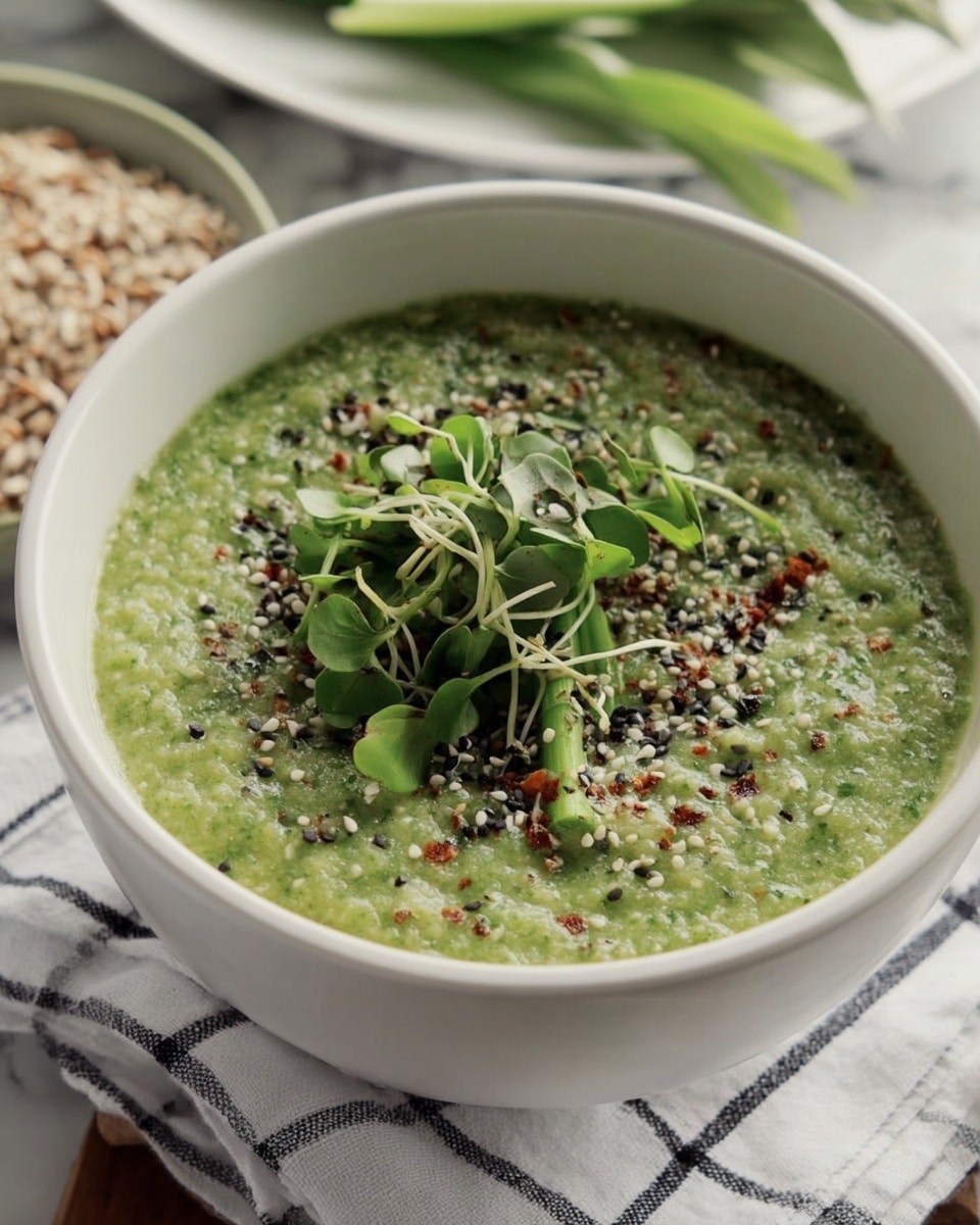Big Green Immunity-Boosting Vegetable Soup Recipe - Recipe Image