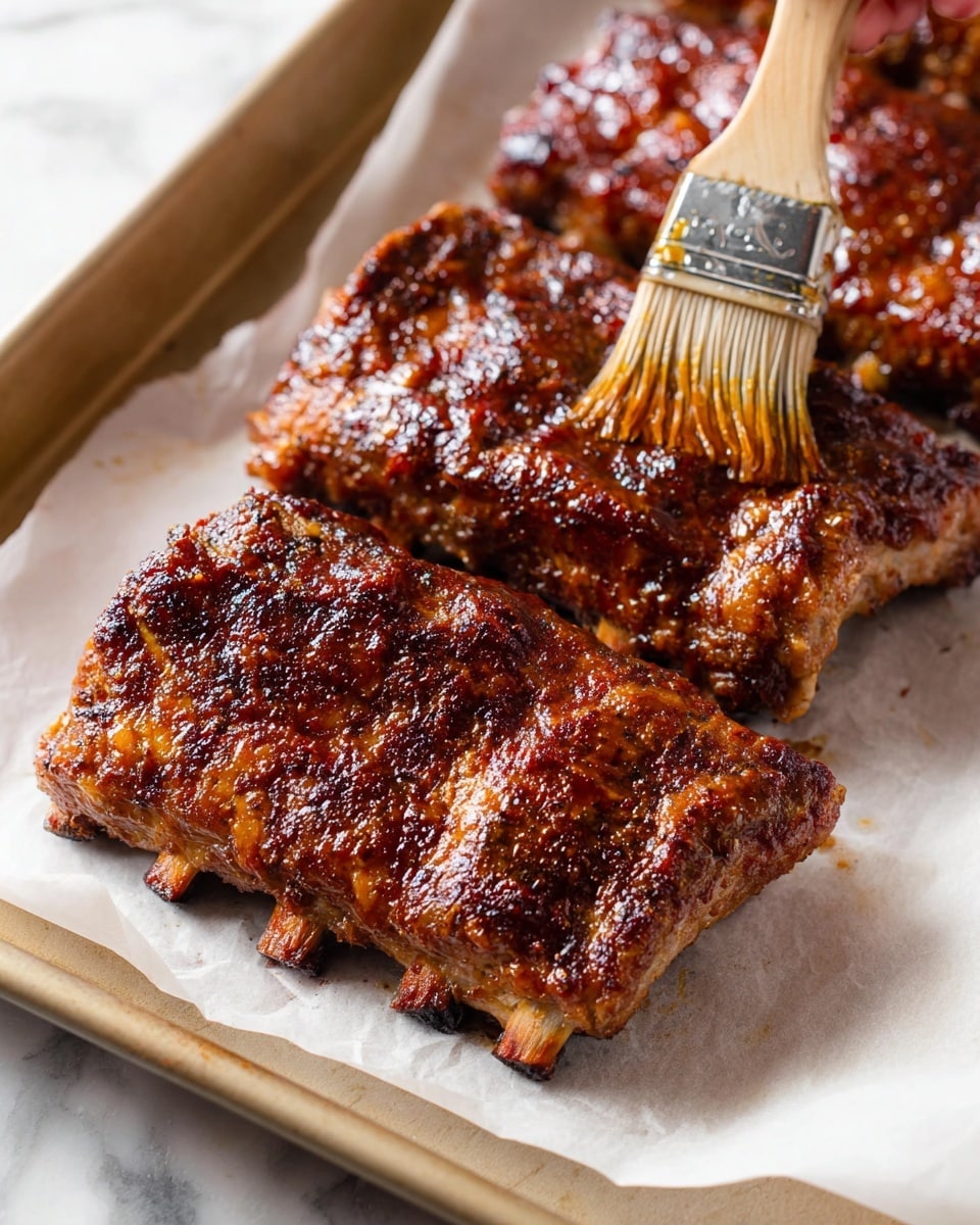Easy Slow Cooker BBQ Ribs Recipe - Recipe Image