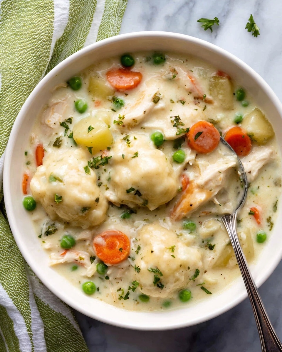 Crockpot Chicken and Dumplings Recipe - Recipe Image