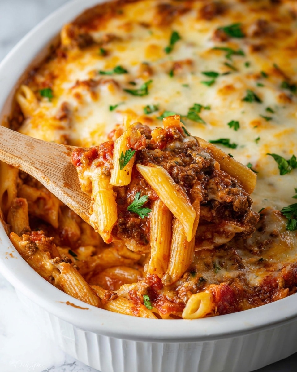 Slow Cooker Baked Ziti Recipe - Recipe Image