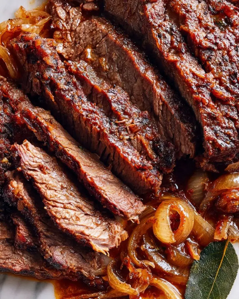 Thyme and Garlic Brisket Recipe