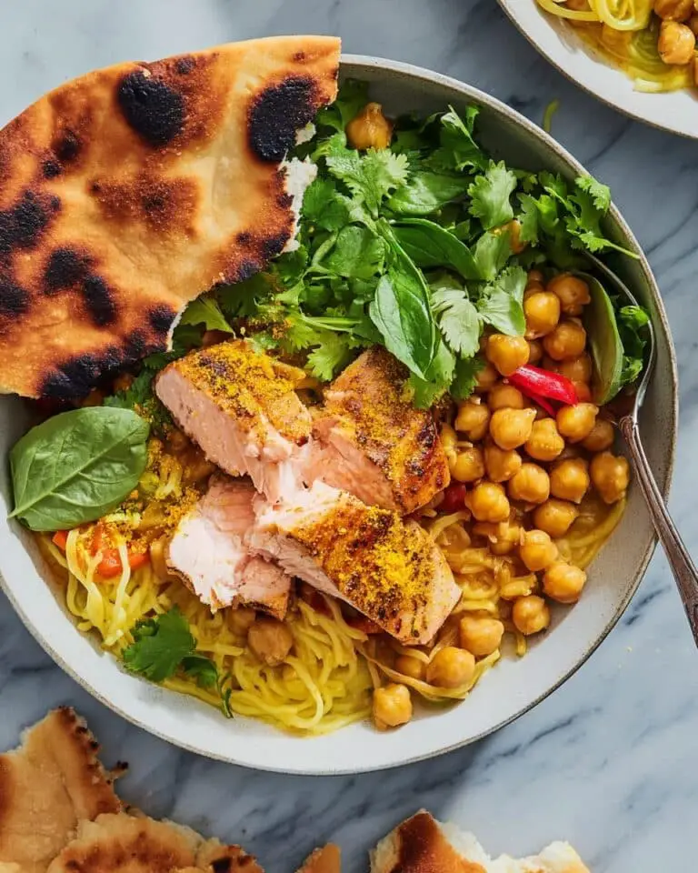 Curried Salmon Rice Bowl Recipe