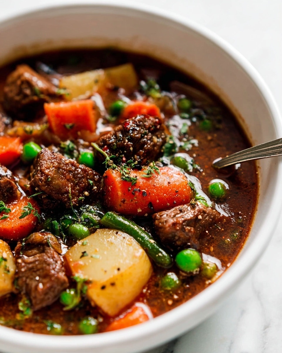 Instant Pot Vegetable Beef Soup Recipe - Recipe Image