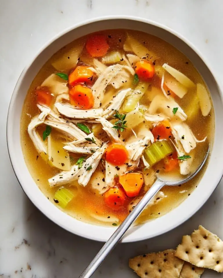 Homemade Chicken Soup Recipe