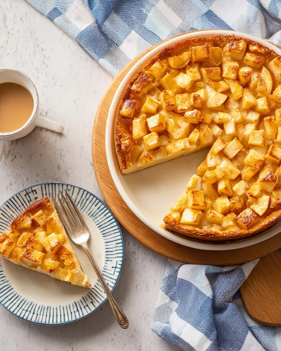 Easy French Apple Cake Recipe - Recipe Image