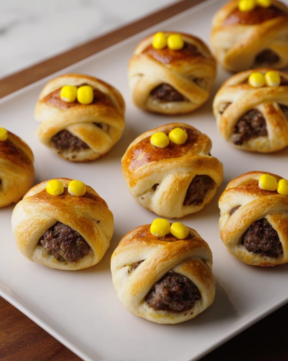 Mummy Meatballs Recipe - Recipe Image