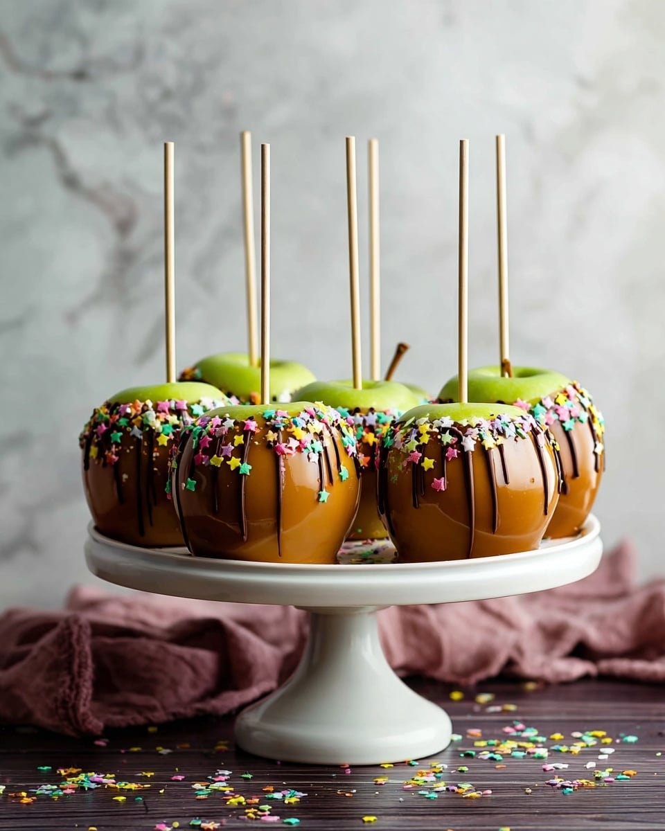 Homemade Caramel Apples Recipe - Recipe Image