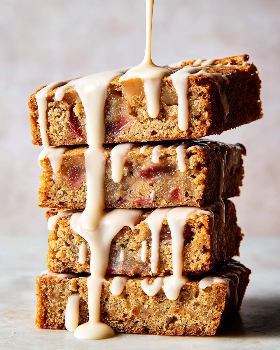 Brown Butter Apple Blondies Recipe - Recipe Image
