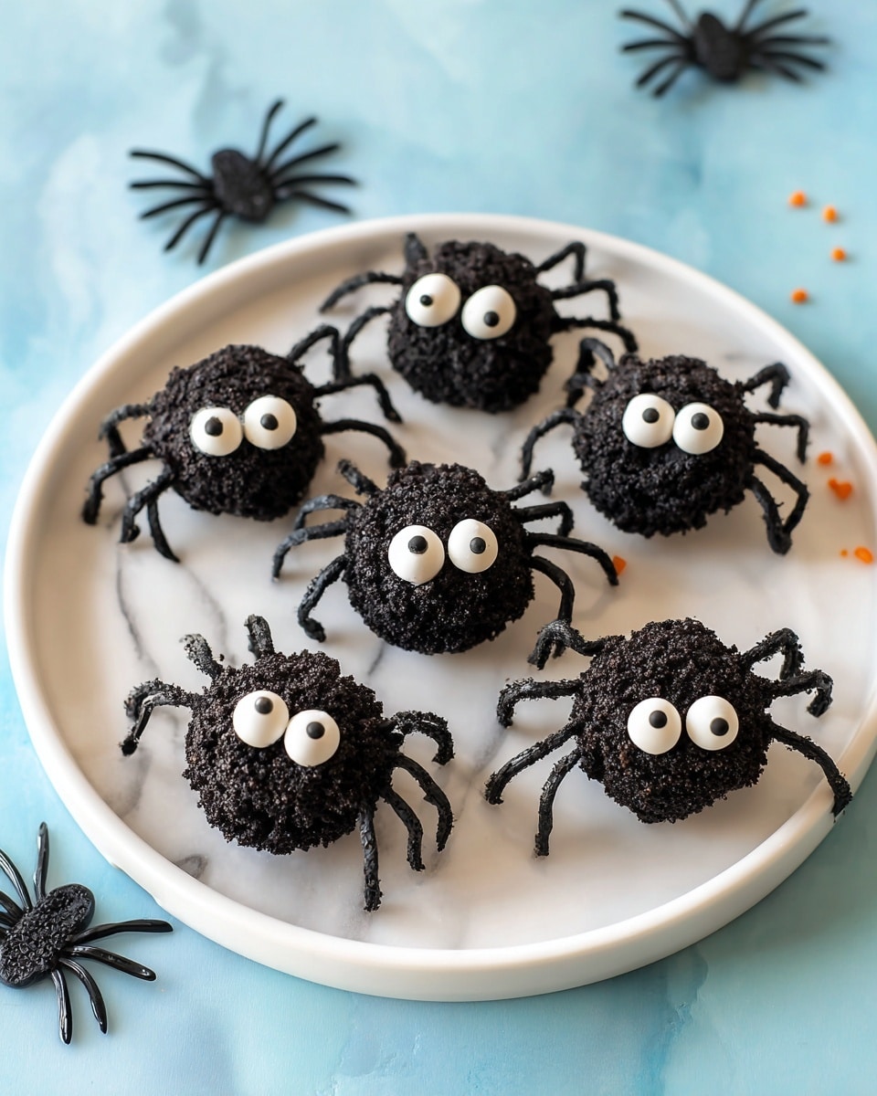 Spider Oreo Treats Recipe - Recipe Image