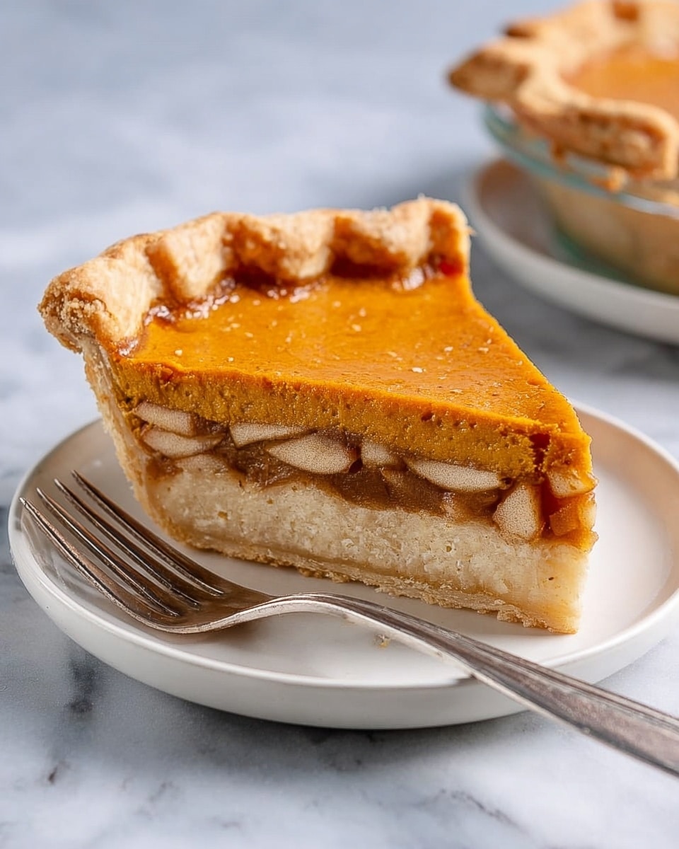 Pumpkin Apple Pie Recipe - Recipe Image