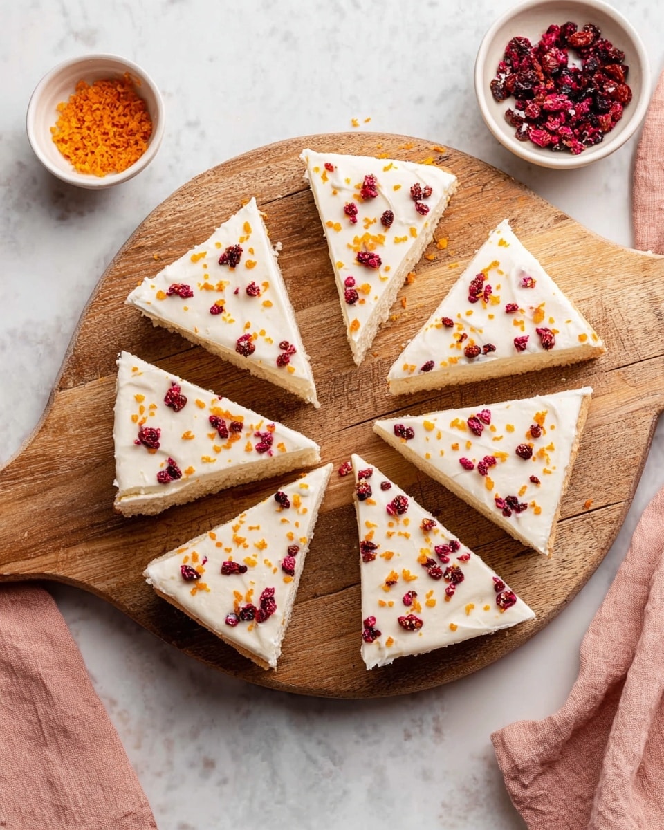 Cranberry Bars with Cream Cheese Frosting Recipe - Recipe Image