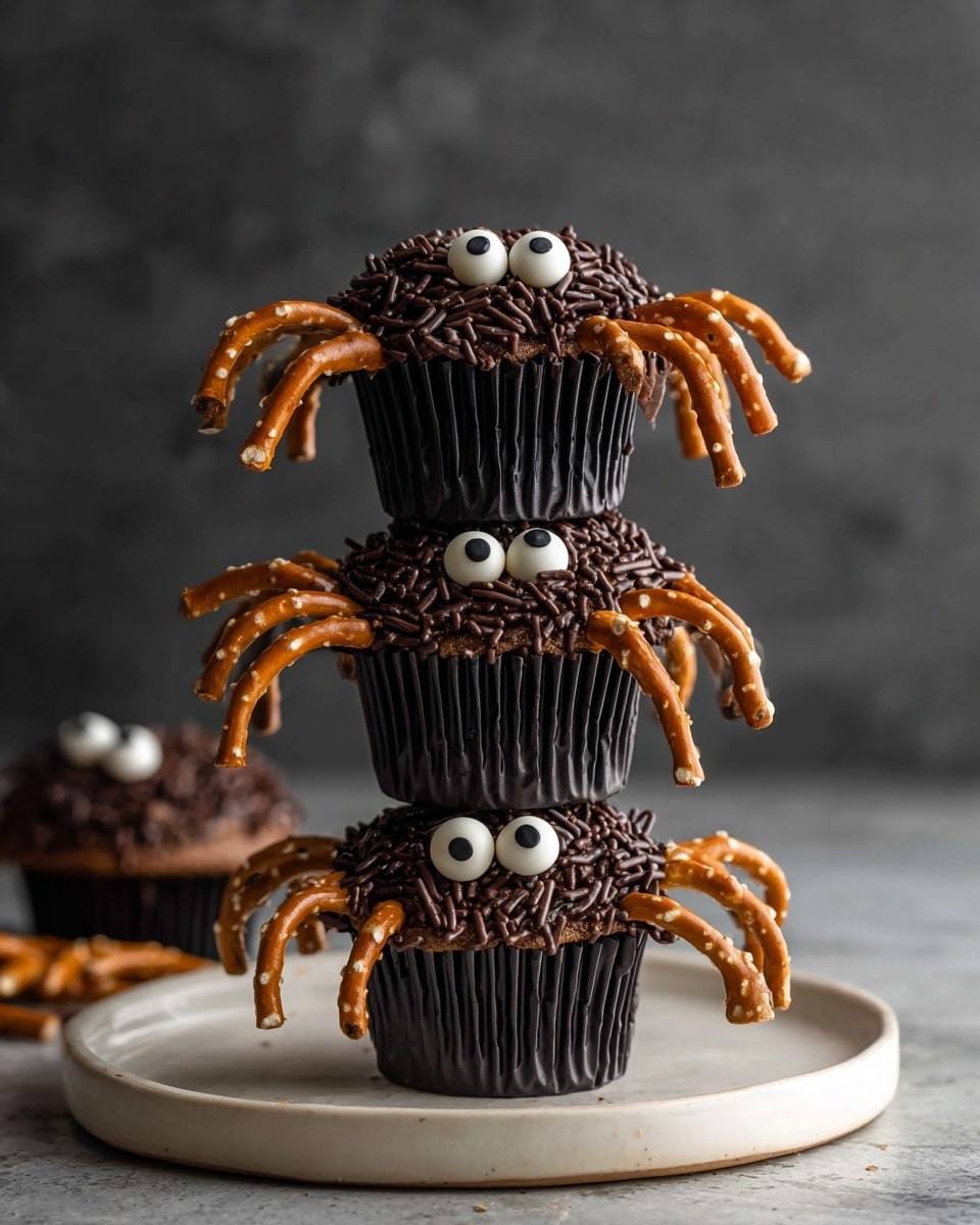 Spider Cupcakes Recipe - Recipe Image