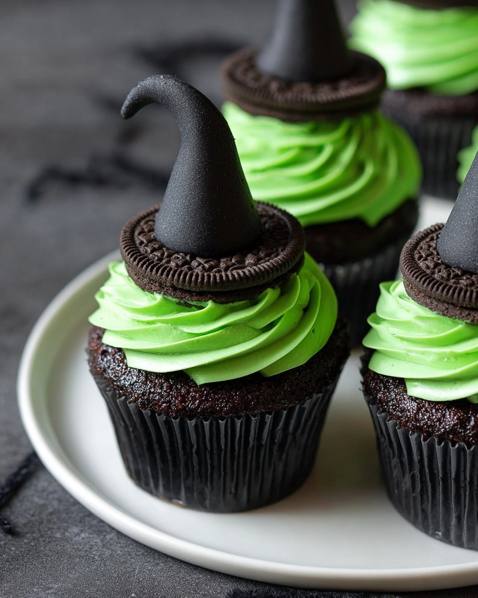 Witches Hat Cupcakes Recipe - Recipe Image