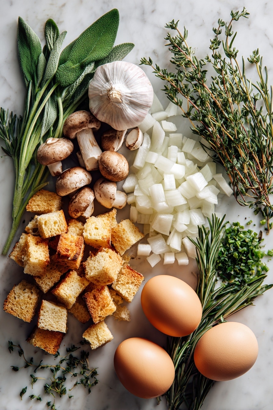 Slow Cooker Stuffing Recipe - Ingredients
