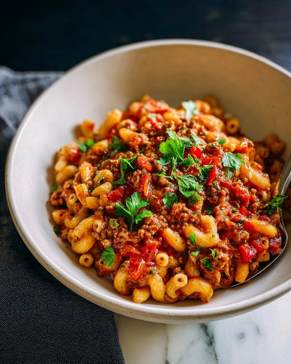 Kimchi Chili Mac and Cheese Recipe - Recipe Image