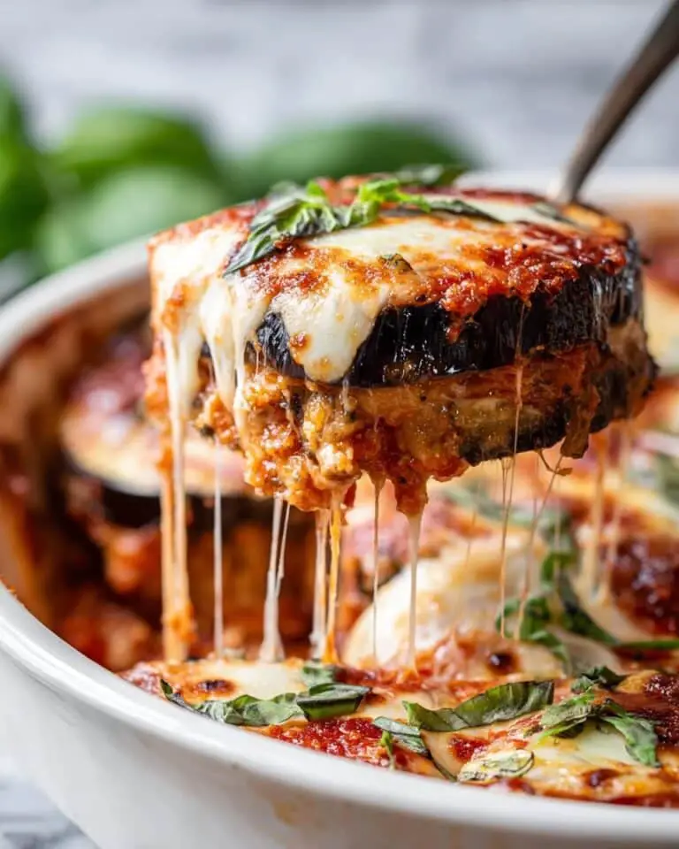 Crispy Eggplant Parmesan Bake Recipe