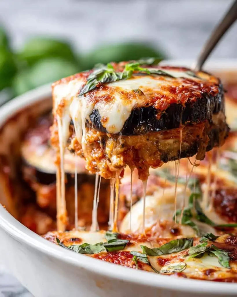 Crispy Eggplant Parmesan Bake Recipe