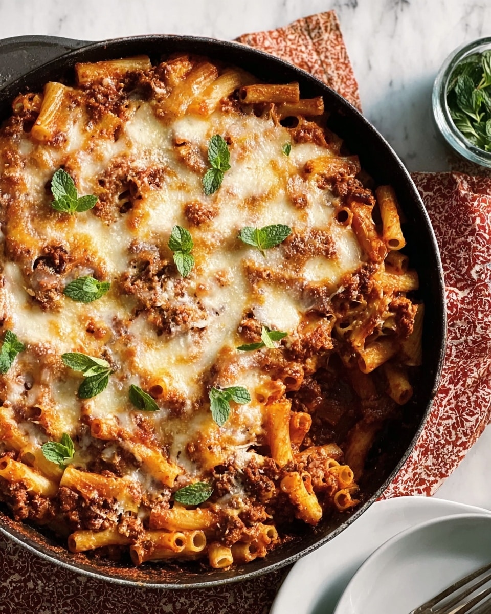 Greek Baked Ziti Recipe - Recipe Image