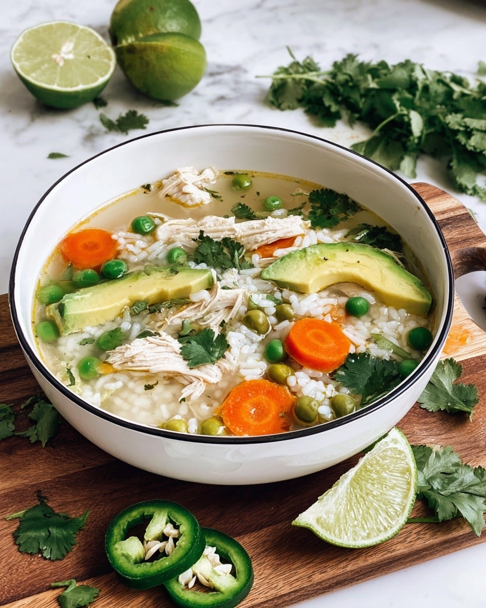 Easy Chicken & Rice Soup Recipe - Recipe Image