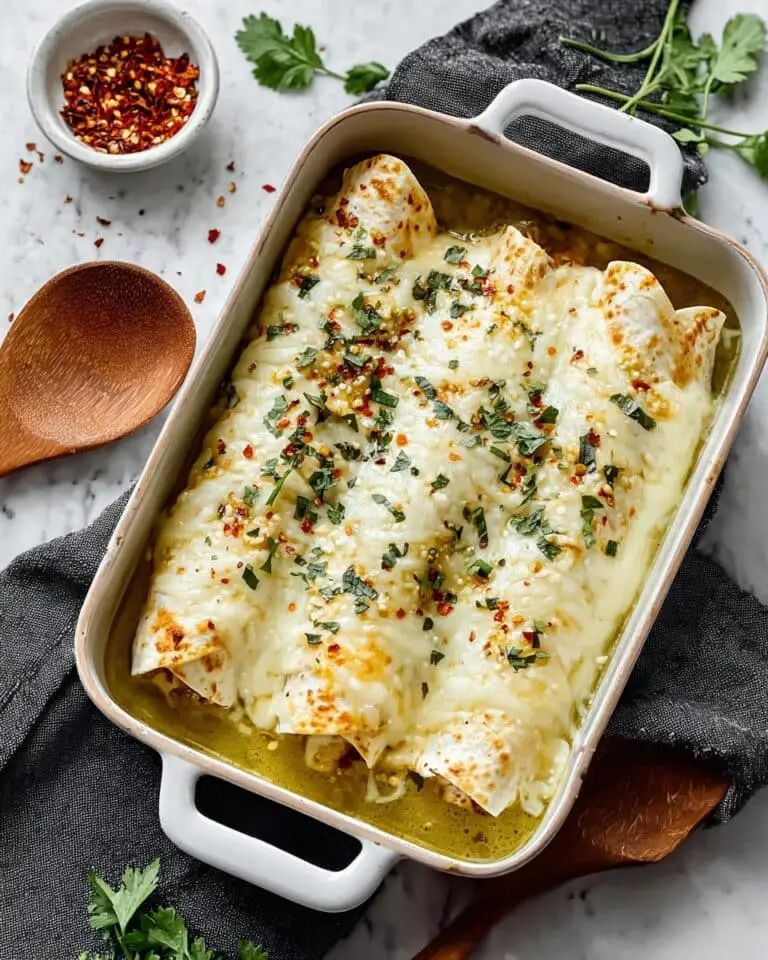 Green Chicken Enchiladas Recipe