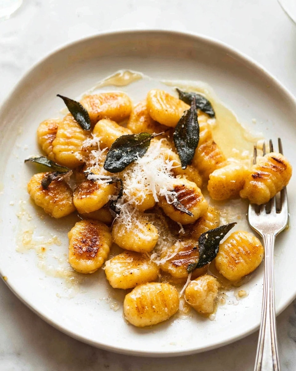Easy Pumpkin Gnocchi with Sage Butter Sauce Recipe - Recipe Image