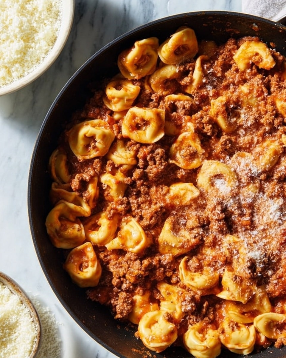 Tortellini with Spicy Sausage and Mascarpone Recipe - Recipe Image