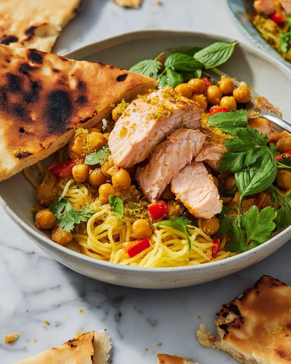 Curried Salmon Rice Bowl Recipe - Recipe Image