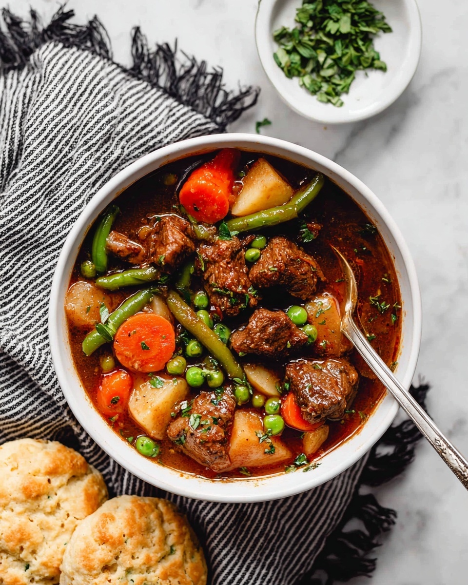 Instant Pot Vegetable Beef Soup Recipe - Recipe Image
