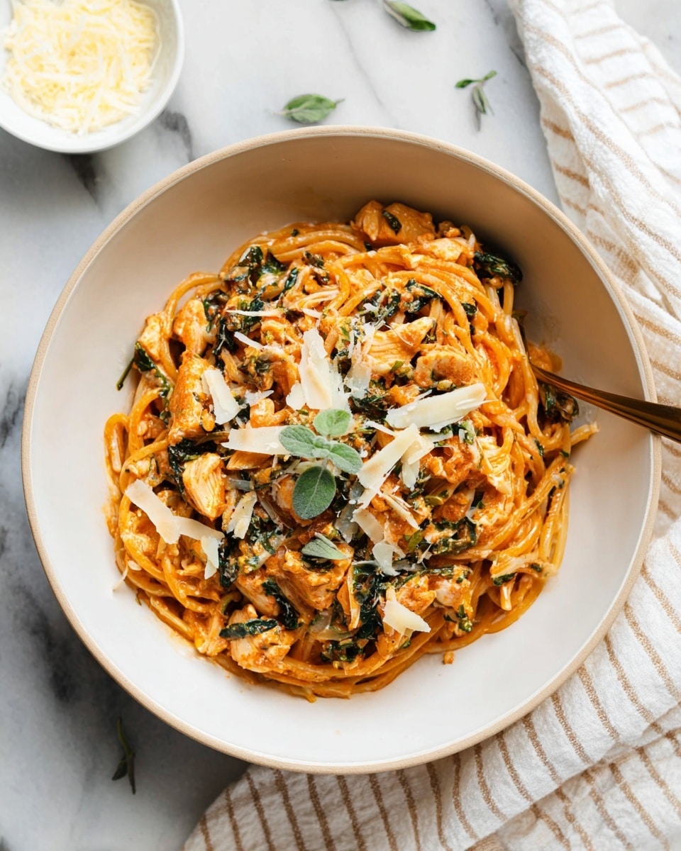 Creamy Pumpkin Pasta with Sausage and Sage Recipe - Recipe Image