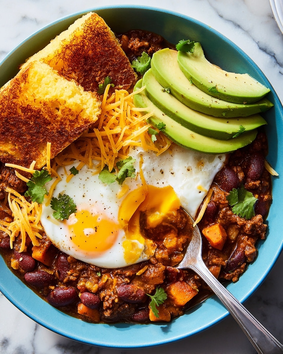 Chorizo Breakfast Chili Recipe - Recipe Image