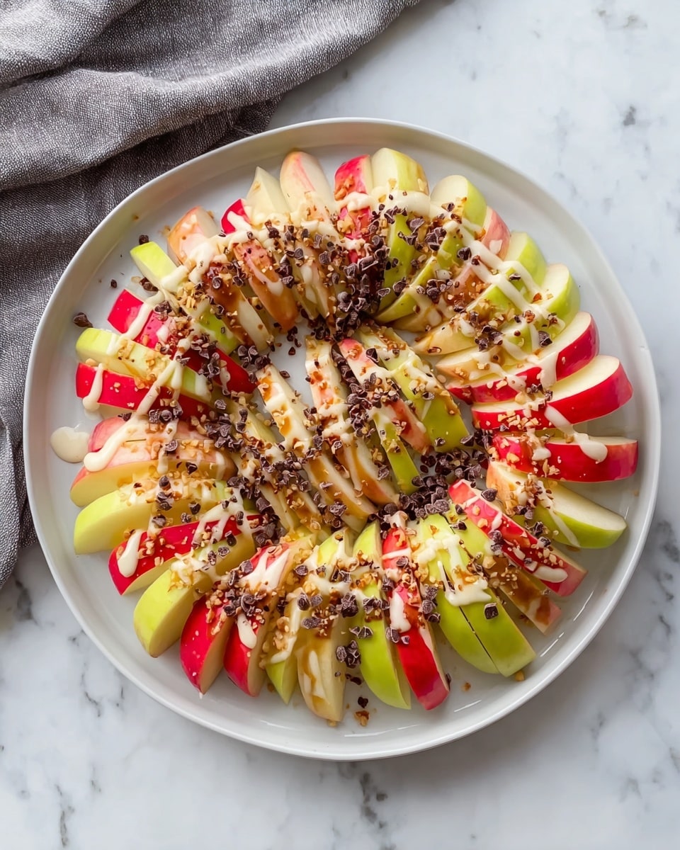 Caramel Apple Nachos Recipe - Recipe Image