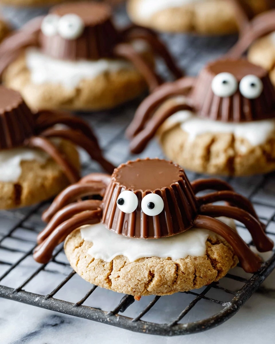 Spooky Spider Cookies Recipe - Recipe Image