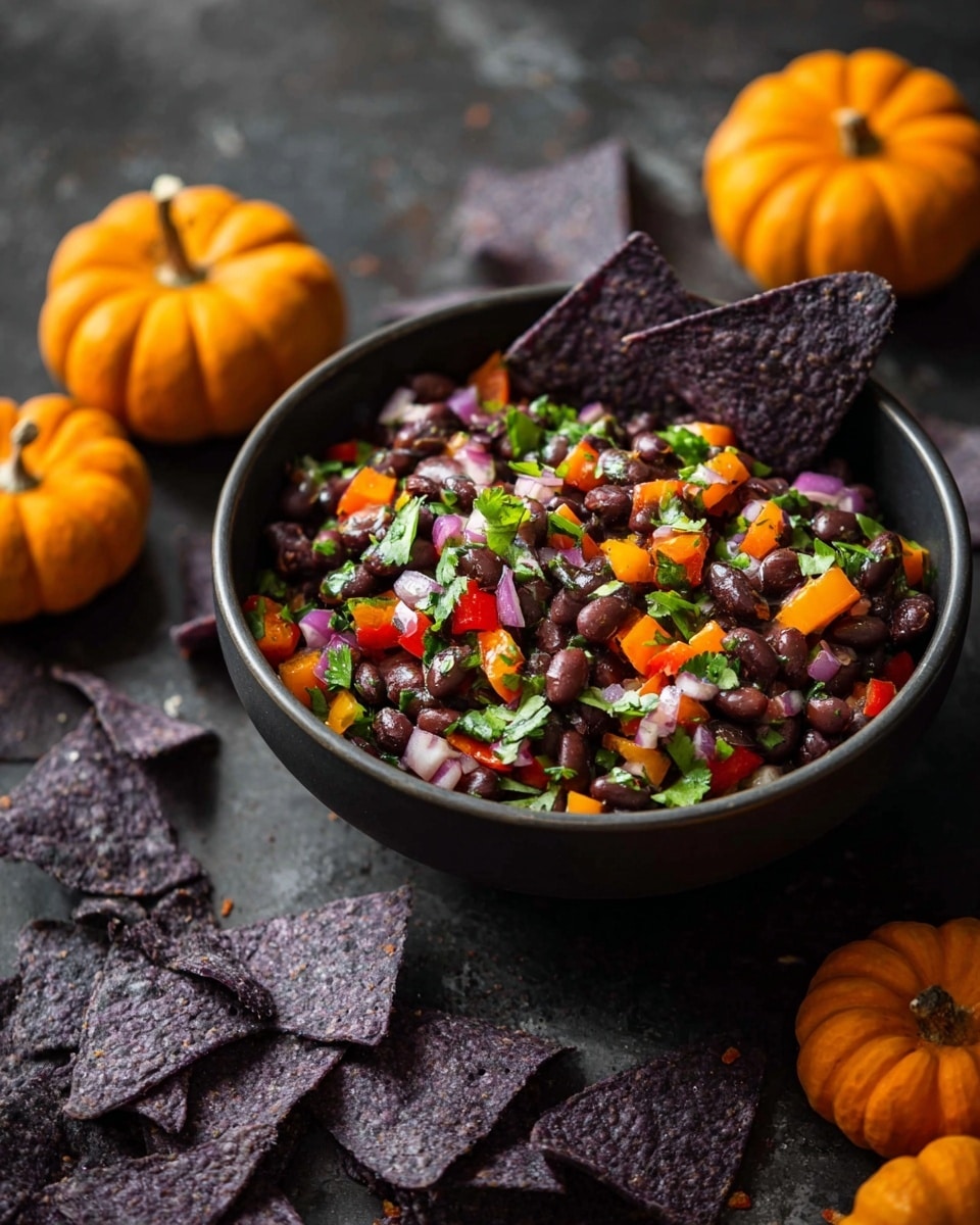 Halloween Bean Dip Recipe - Recipe Image
