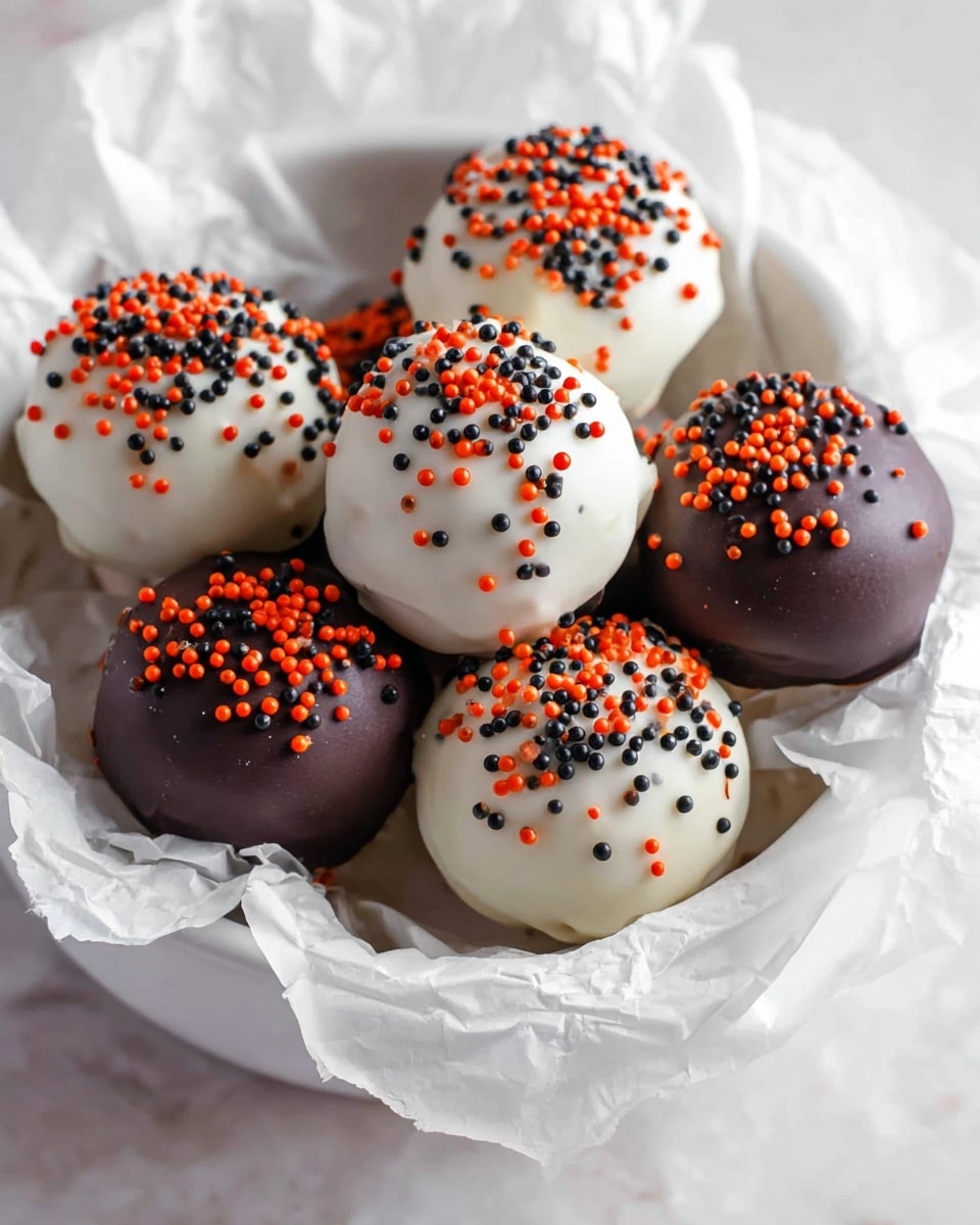Halloween Oreo Balls Recipe - Recipe Image