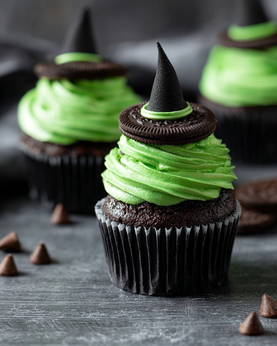 Witches Hat Cupcakes Recipe - Recipe Image