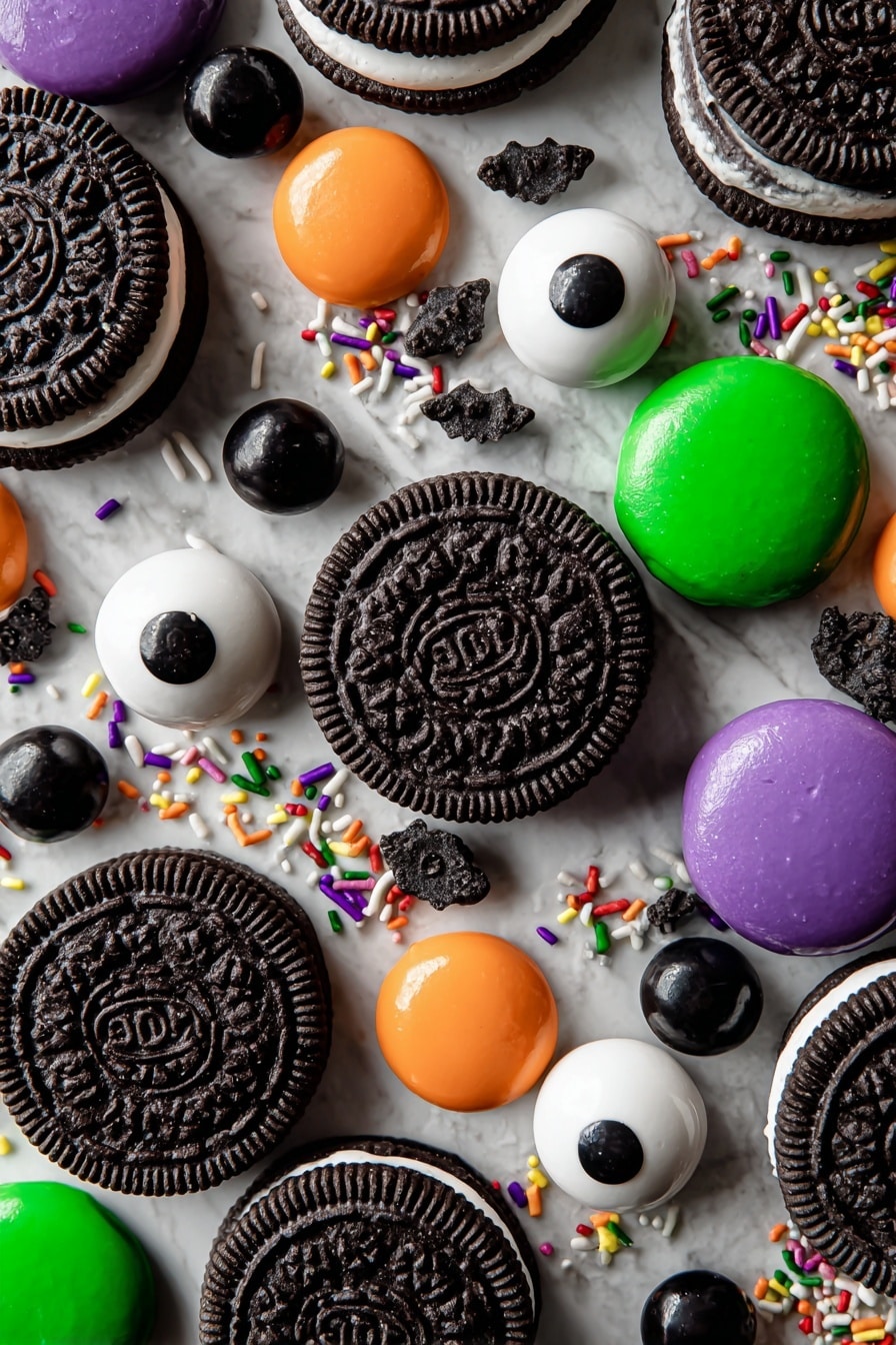 Chocolate Covered Halloween Oreos Recipe - Ingredients