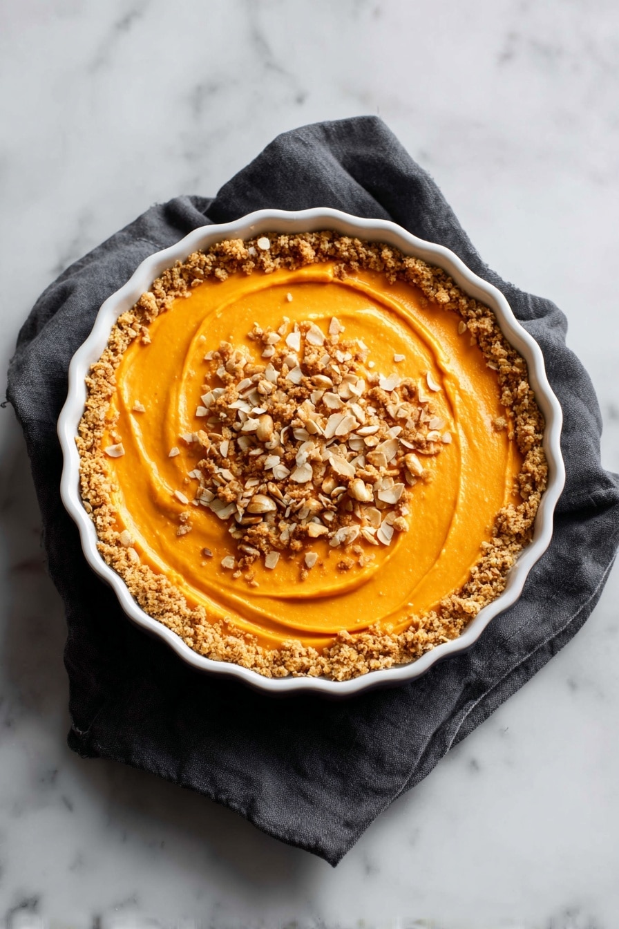Lightened-Up Sweet Potato Casserole with Oatmeal Coconut Pecan Crumble Recipe - Recipe Step