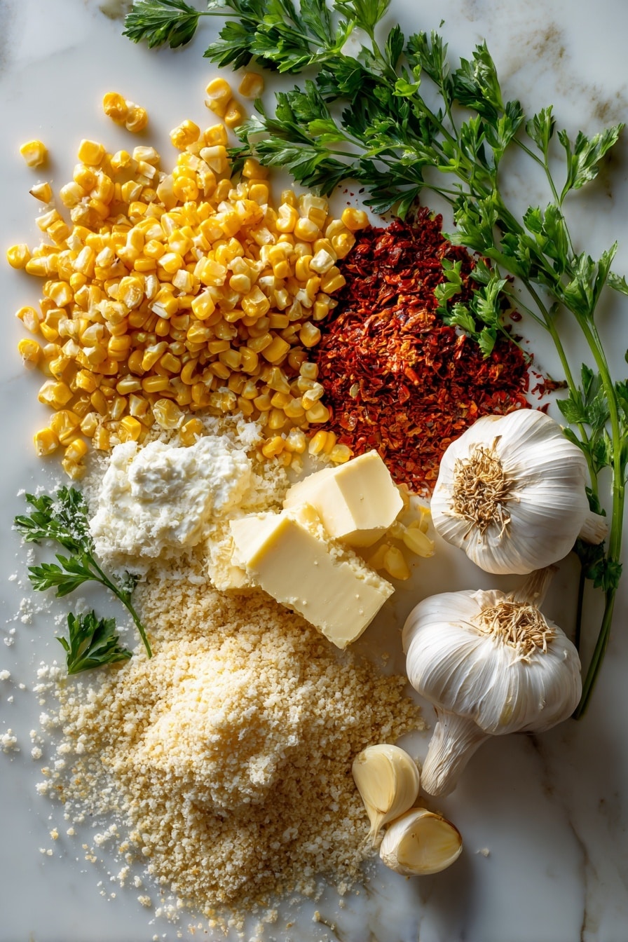 Chipotle Creamed Corn with Garlic Breadcrumbs Recipe - Ingredients