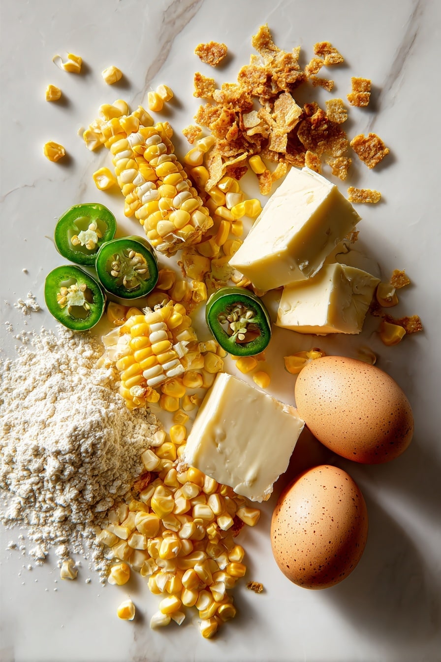 Jalapeño Corn Soufflé Recipe - Ingredients
